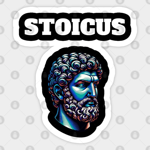 STOICUS Sticker by DMcK Designs